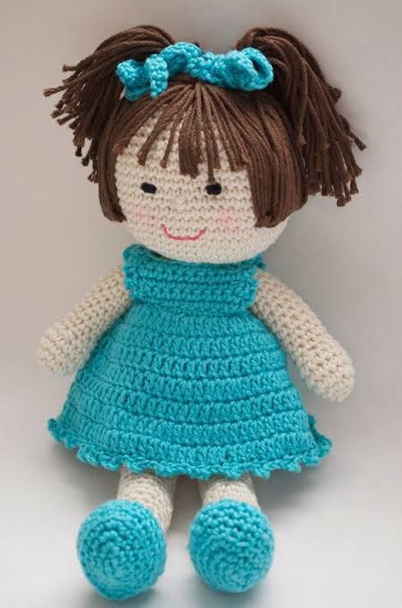 como tejer muñecas a crochet