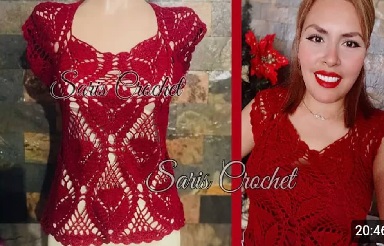 Como tejer blusa punto de piñas - Tejidos Paso a Paso